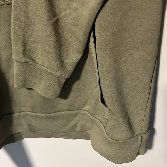 Adidas Pale Green Large Mens Sweatshirt Hoodie - Picture 4 of 6